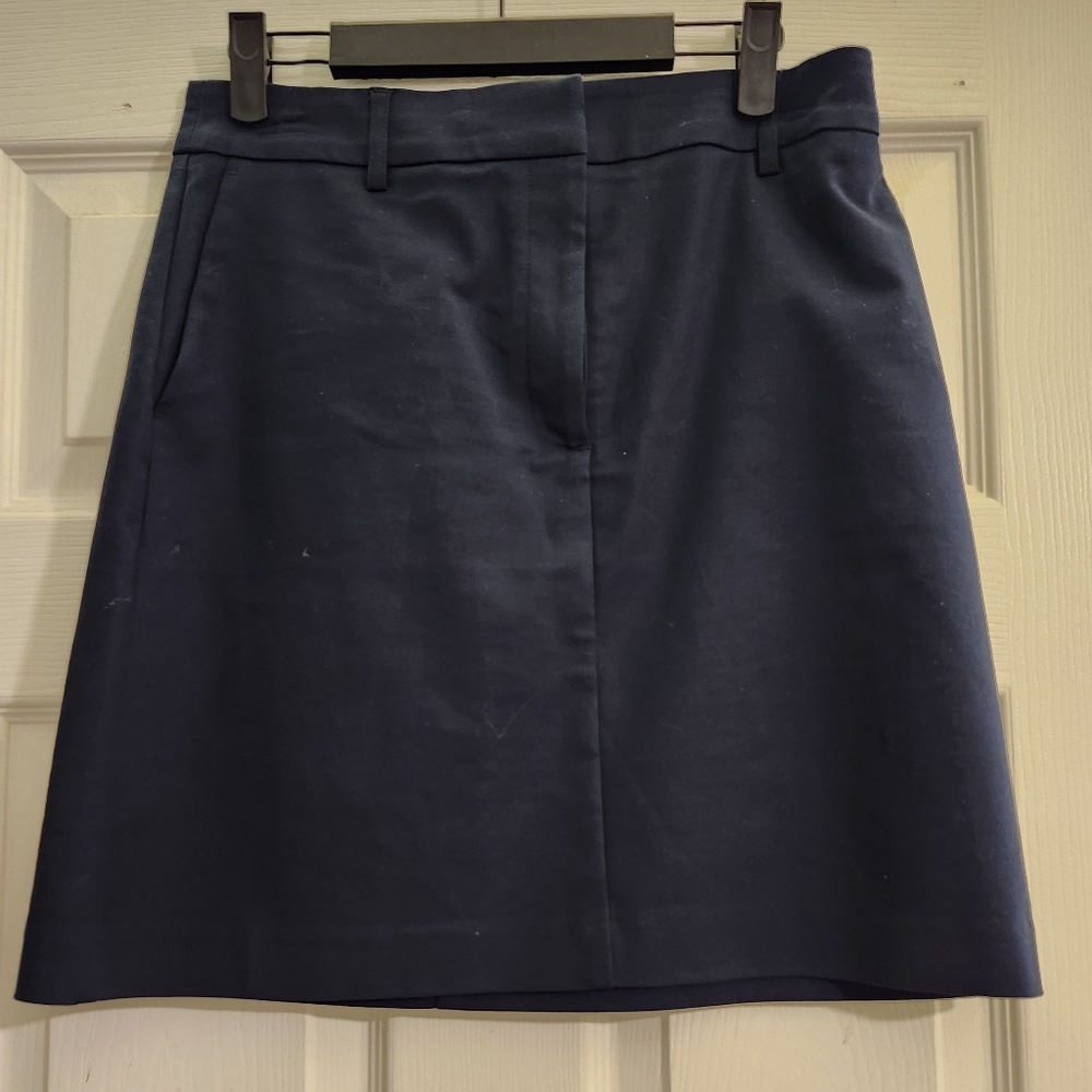 Rachel Zoe Midnight Blue A-Line Skirt Size 4